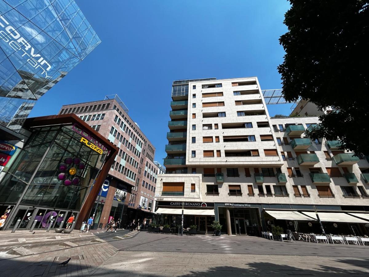 Corvin Boutique Apartment Parking In The Plaza Budapest Exteriör bild